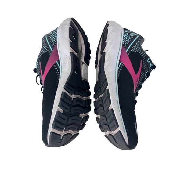Brooks Ghost 14 Sneaker Running Shoes Women's‎ 7 Black Cushioned  Lace Up - Picture 9 of 11